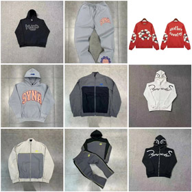 SAINT Mxxxxxx Hooded Pullover Casual Pocket Long Sleeve Sweatshirt-4447  